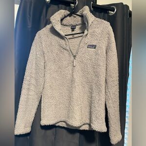 Patagonia Light Gray 1/4-Zip Fleece